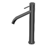 Ritmonio Diametro35 S Cмеситель однорычажный высокий для раковины, цвет: Brushed Black Chrome