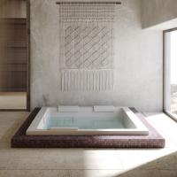 JACUZZI SHARP EXTRA Ванна 200х150х65h г/м , смеситель, Rainbow+ Clean System, декор кит,  цвет белый