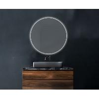 Xpertials Siro, зеркало Ø100 см, 2 датчика: LED подсветка с регулировкой яркости и антизапотевание