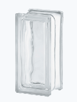  половинка  Волна бесцветный 19x9x8см, шт