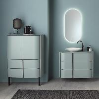 BURGBAD LAVO 2.0 Зеркало 500х1000х25 мм., LED подсветка по периметру, 4250К, с выключателем