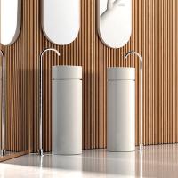 Kerasan  Oke Пьедестал для раковины 5540,слив в пол с креплением WB5N, цвет: белый