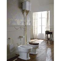 Sbordoni Palladio Унитаз напольный 36х55хh38см слив в пол, цвет: белый  (Продается только с трубой и бачком в комплекте)