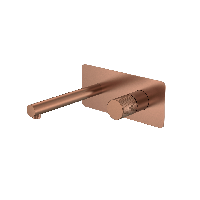 Смеситель STICK из стены COPPER BRUSHED ручка SPIRALE