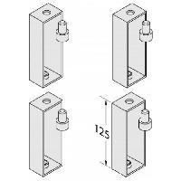 BETTE Комплект удлинителей 125 мм к металлической раме для поддонов высотой h15см