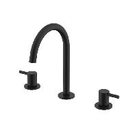 NEMO NM-2315MB Смеситель для раковины с донным клапаном MATTE BLACK