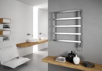 Cordivari Alessandra Electric, п/c электрический 420/530 мм (4 перекладины), термостат с проводом и штекером, цвет хром