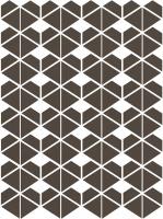 Cava Brown Mosaic. D. 22.8x27.1