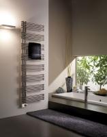 Cordivari Kelly thermostat SX, полотенцесушитель электрический 1240/500, цвет полированная сталь