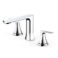 NEMO NM-1315CR Смеситель для раковины на 3 отверстия с донным клапаном CHROME (ХРОМ)