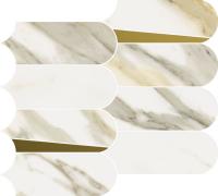 Stellaris Calacata Gold Mosaico Elegant 32.5x36.1