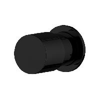 Fima Carlo Frattini Flo Запорный вентиль 1/2", цвет: чёрный матовый