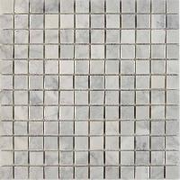 pixmosaic PIX 240 Bianco carrara, чип 23х23 мм, сетка 305х305х6 мм, Матовая