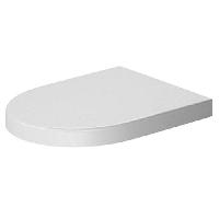 Duravit Darling New/Starck 2  Сиденье для унитаза (SoftClose), петли сталь, цвет: белый  (со склада с унитазами 254909/213809/254509)