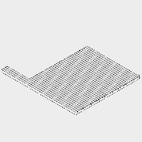 Effegibi BodyLove Поддоны для сауны, материал канадский хемлок, левый угол/полуостров