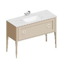 Kerama Marazzi Тумба PLAZA Classic NEO напольная 1 ящик 120, капучино матовый