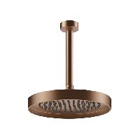 GESSI INCASTRI Верхний душ потолочный  250мм, с кронштейном 249 мм,  цвет: Copper Br. PVD