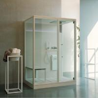 Effegibi H Medium Хаммам с душем, угловой L.H., DX, 152x102xh220см, отделка: Soft Sand