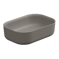 Раковина накладная 60x42 см GSG Ceramic Design Hit! HILAVRE60030, Cashmere Matt