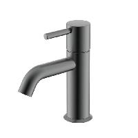 NEMO NM-2311BGM Смеситель для раковины с донным клапаном BRUSH GUN METAL