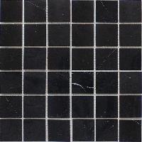 Мозаика 48X48 Black Polished (JMST056) 305X305X4, натур. мрамор