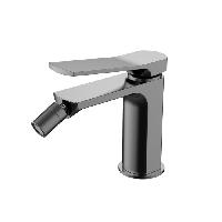 NEMO NM-1316-BGM Смеситель для биде с донным клапаном BRUSH GUN METAL (БРАШИРОВАННЫЙ АНТРАЦИТ)
