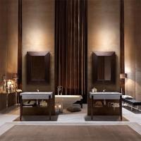 KERASAN Bentley Ножки из дерева для раковины - 2 штуки, цвет темный ясень (заказ по ЗАПРОСУ!)