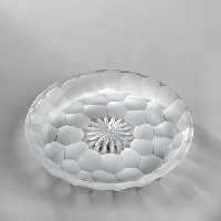 3SC Nest Лоток настольный d22хh3 см, цвет прозрачный хрусталь