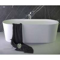 KNIEF Pearl Ванна отдельностоящая овальная 172x81x50см со сливом, цвет белый матовый (СПЕЦцена со склада!)