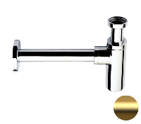 Сифон 1”1/4 Remer 958LBG, золото брашированное