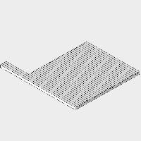 Effegibi Набор напольных дорожек BodyLove S правый угол из хемлок