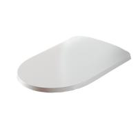 Artceram MONET Крышка с сиденьем Slim для унитаза, механизм soft-close, цвет белый матовый/хром