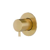 Newform X-Steel 316 Наружная часть для переключателя/запорного вентиля (для 27892/27893) цвет:  PVD Br. Gold