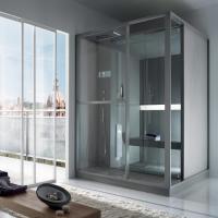 Effegibi Logica H Хаммам с душевой зоной, угловой R.H., DX, 214x250xh226см, отделка: Soft Sand