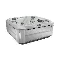 JACUZZI J355  Минибассейн отдельност.Platinum (65), внешняя панель BRUSHED GRAY,  каскад, посветка,нагреватель, массажный подголовник 1шт,без крышки,