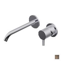 Ritmonio Diametro35 S Смеситель встраиваемый однорычажный для раковины, внешняя часть, цвет: Brushed Dark Bronze