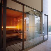 Effegibi Logica Spa Сауна&Хаммам 373x171h217см, в нишу, цвет: Stone