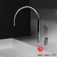 Ideal Standard Solos Смеситель для раковины, на 2 отв, поворотный излив, с донным клапаном, (монтаж только на столешницу!) цвет: хром