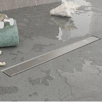 Plumberia Selection Трап душевой PS LINEAR 6x90 2устор. накладка из нерж.стали, комбинир.затвор с горизонт. Выпуском Ду 50мм,40л/мин, браш.нерж.сталь