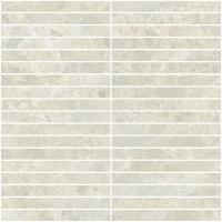 Da Vinci White Mosaico Strip 30x30