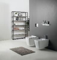 Neroceramica Aliseo 4.0, биде подвесное 54,5х35, цвет белый