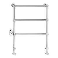 DEVON&DEVON BACCUS 4 Полотенцесушитель электрический 740х952x157 мм., термостат (хром) слева, цвет хром