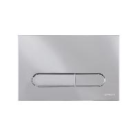 Duravit DuraSystem Beta 100 Клавиша смыва для унитаза, 217х146,3 мм, двойной смыв,(скл монт рама, прин., рычажки) фронт. пластина, цвет: хром