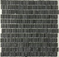 pixmosaic PIX 317 King Black, чип произвольный, сетка 310х307х6 мм, Матовая