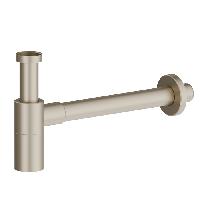 Newform  Сифон для раковины, регулируемый по высоте  D=32 мм - длина=300 мм, цвет: gold satin