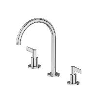 Newform Blink Chic Смеситель для раковины на 3 отв, излив 180мм, цвет: хром