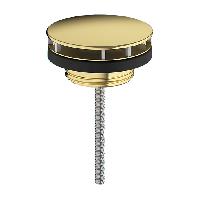 HG Сливной набор для раковины, цвет: полированное золото