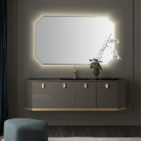 VITAGE milldue edition Зеркало CRYSTAL 1620х884х30 мм., со светодиодной подсветкой