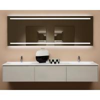 ANTONIO LUPI SPIO Зеркало 2160х750х40 мм., с блестящей кромкой, с белой светодиодной подсветкой 4000K, без выключателя, на раме из полированной стали