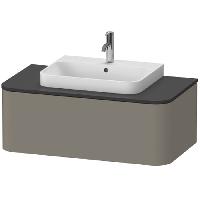 Duravit Happy D.2 Plus Раковина 600х460мм с переливом, 1 отв под смес,  выпуск с керам. покрытием цвет белый (Спец.цена из наличия)